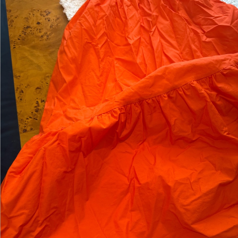 Target A New Day Elegant Orange Ruffle Dress - Picture 11 of 13